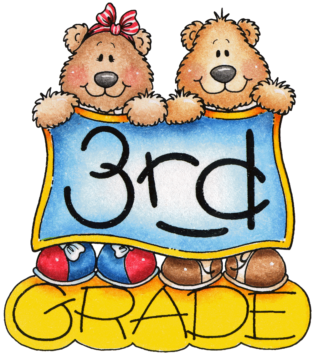 This is the 3rd grade logo. 